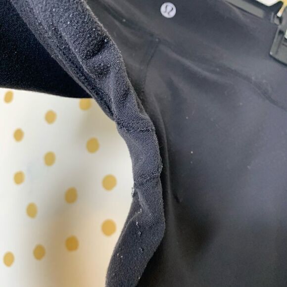 Lululemon wunder under crop black luon 6 - Picture 4 of 6